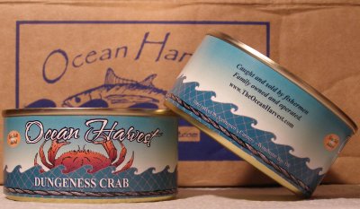 Canned Dungeness Crab