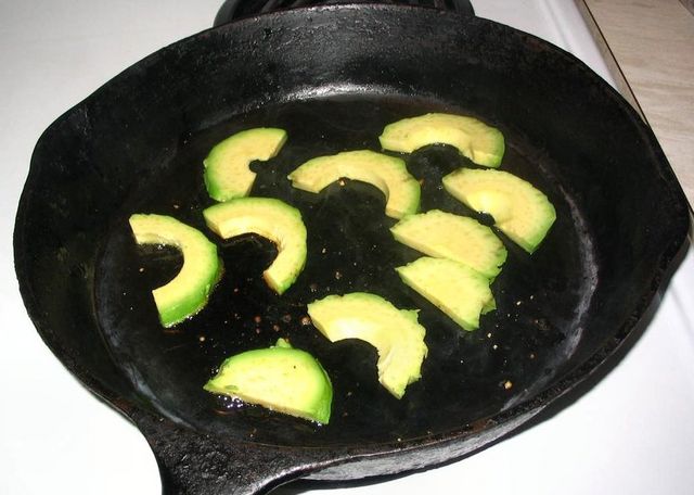 Fried Green Avacado Salad I