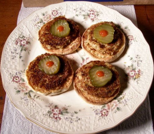 Crab Cakes Plated Up